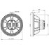 12HCX76 4+16 Ohm B&C Speakers