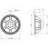 12NW76 16 Ohm Push Buttons B&C Speakers