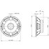 12PS100 4 Ohm Push Buttons B&C Speakers
