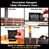 MN604 Kit de cale pour réglage Set de 6 MusicNomad