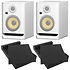 RP5 G5 White (La paire) + Monisoft 5 Krk
