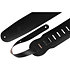 M4 BLK Sangle basse Cuir 9 cm Black Levy s