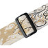 MSSC8U-002 Sangle Coton 5 cm Design 002 Yellow Bird Floral Levy s
