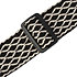 MSSC80-BLKWHT Sangle Coton 5 cm Black and White Levy s