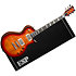 USA Eclipse Tiger Eye Sunburst + étui ESP