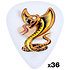 BL52R10 Dirty Donny Cobra 1,00 mm Sachet de 36 Dunlop