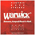 46200 M4 Red String 4 cordes Medium Nickel Plated Steel Bass 45-105 Warwick