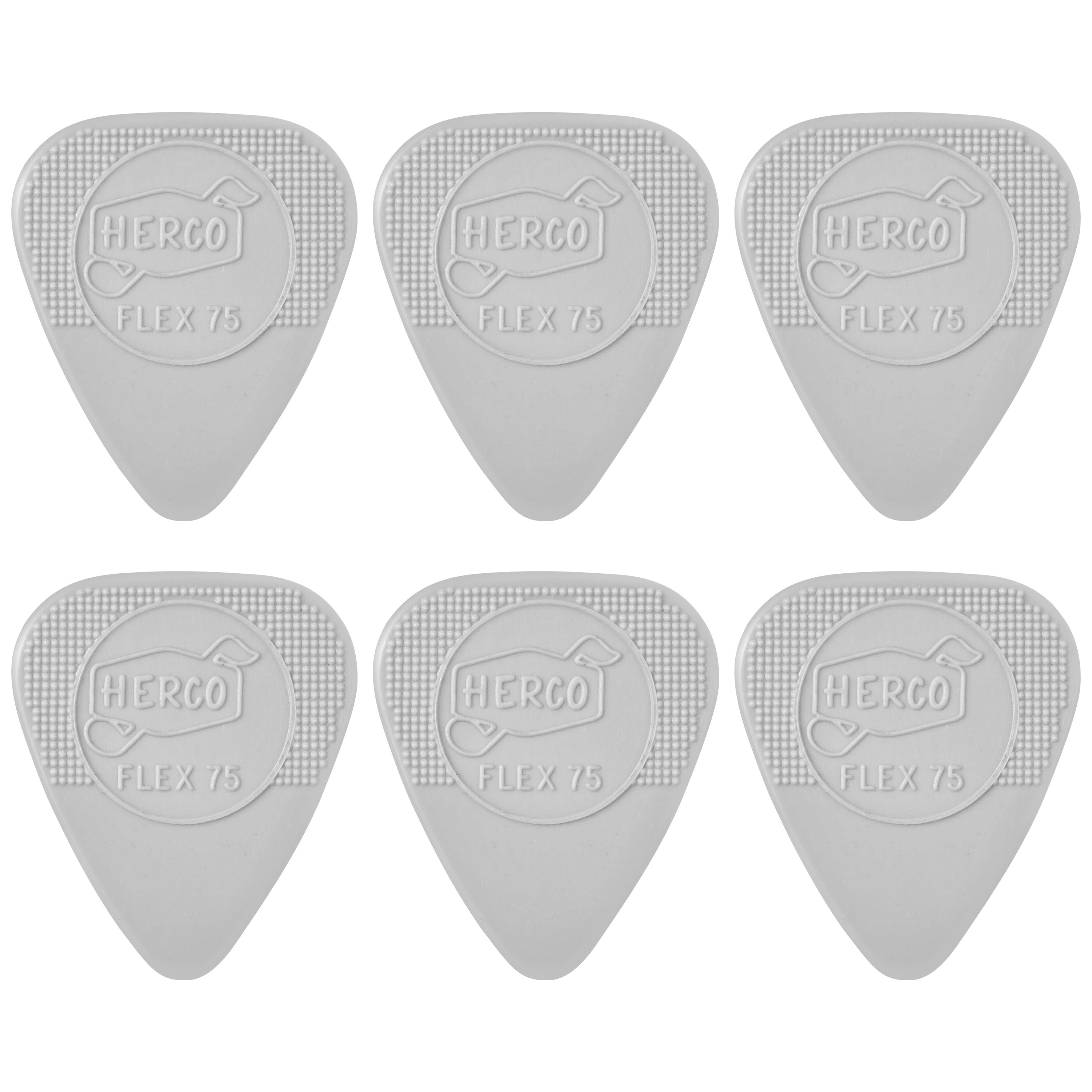 Herco HE211P Médiator Flex 75 Nylon Heavy Sachet de 12 - Médiators
