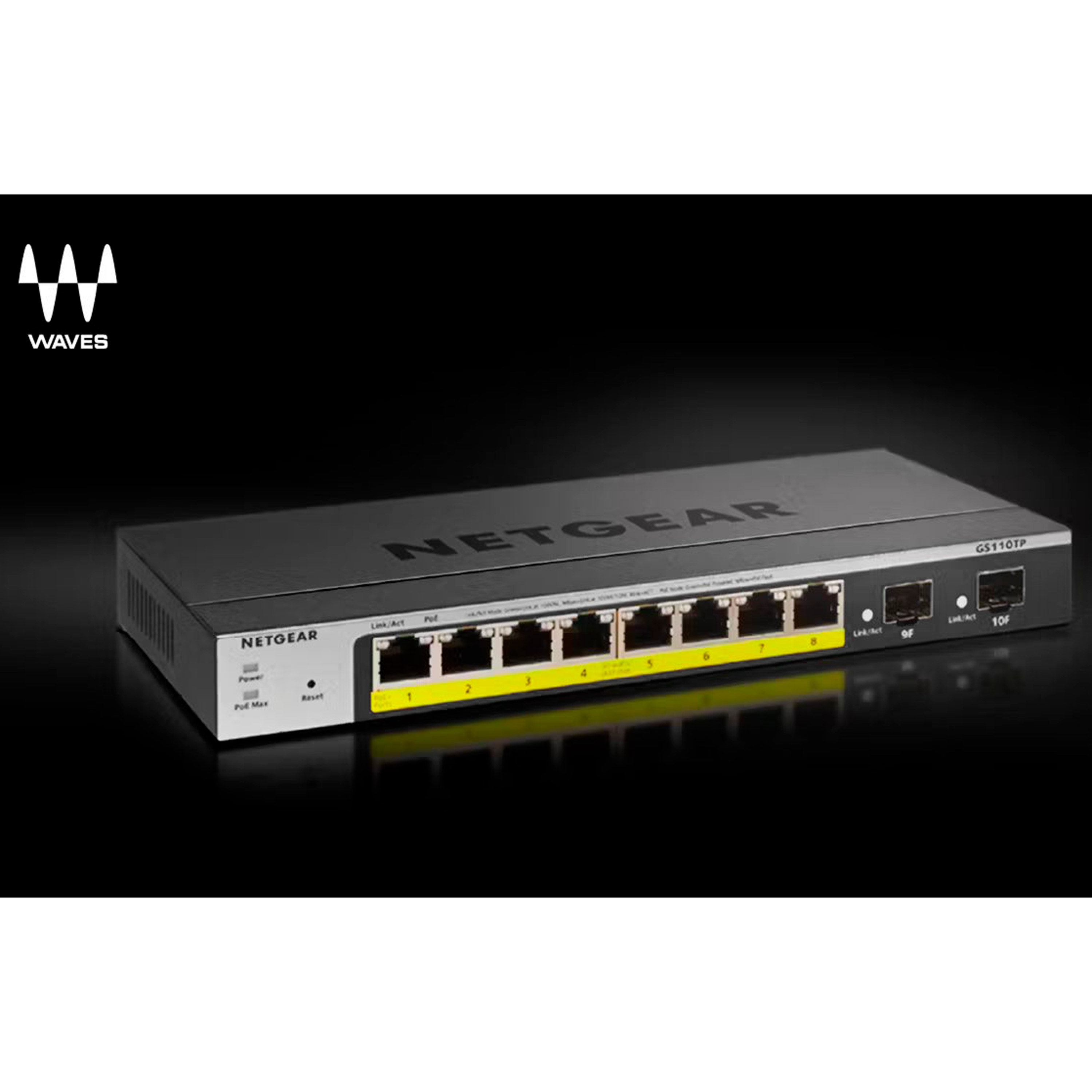 Waves Switch NETGEAR 10 Port - Signal Processor Accessories SonoVente ...
