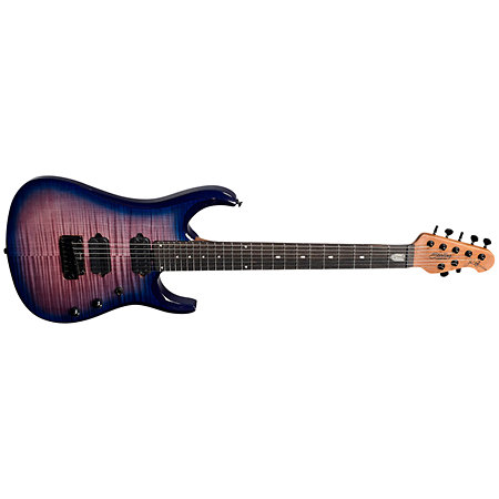 Sterling by Music Man JP157D John Petrucci Purple Nebula 7 strings