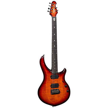 MAJ200X John Petrucci Majesty Dimarzio Tiger Eye Sterling by Music Man