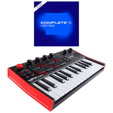 Akai MPK Mini Play + Komplete 15 Ultimate upgrade