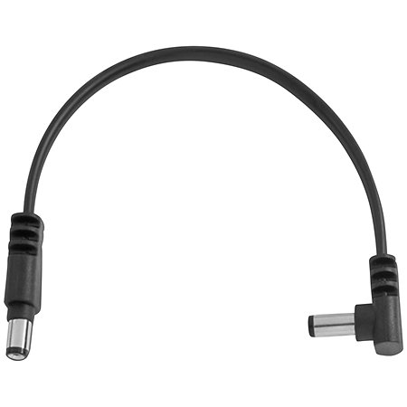 Rockboard Câble d'alimentation plat coudé/droit 15 cm