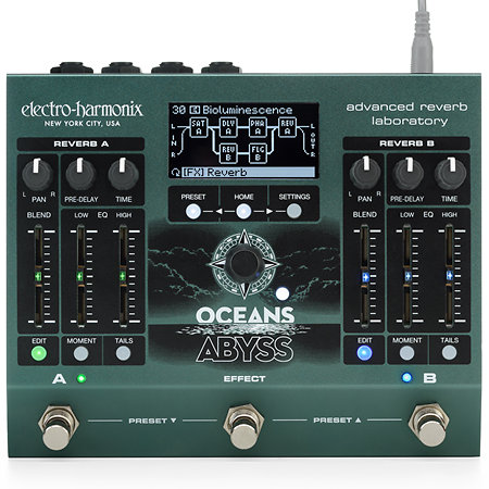 Electro Harmonix Oceans Abyss Reverb
