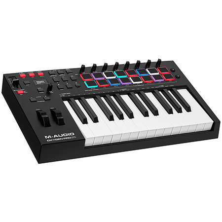 Oxygen Pro 25 + Komplete 15 Ultimate upgrade M AUDIO