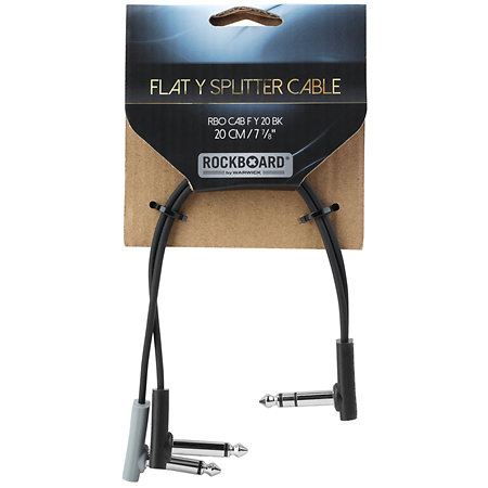 Patch plat Y Splitter 20 cm Rockboard
