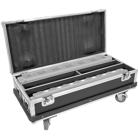 Pack LASER Bar 6X400 RGB (la paire) + Flight case Evolite