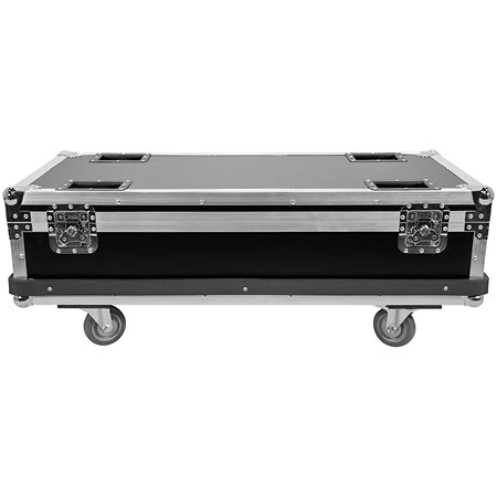 Pack LASER Bar 8X500 Red (la paire) + Flight case Evolite