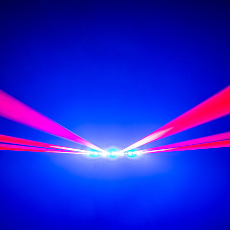 LASER Bar 8X500 Red (la paire) Evolite