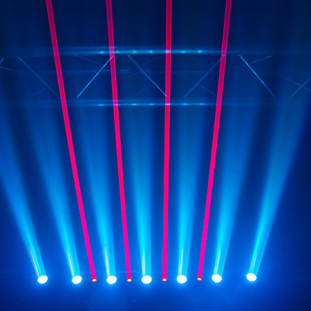 LASER Bar 8X500 Red (la paire) Evolite