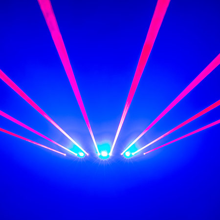 LASER Bar 8X500 Red (la paire) Evolite