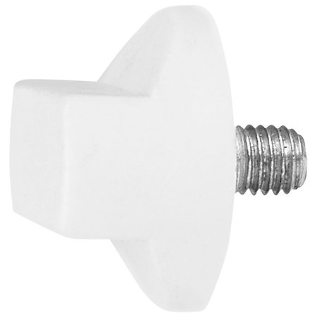 89350 Rotary Knob M10 x 12 White Drape support Wentex