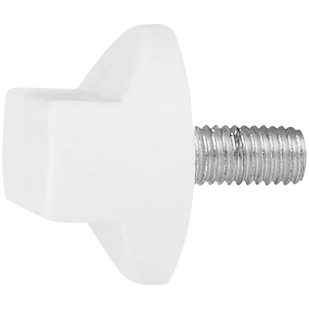 89352 Rotary Knob M10 x 20 White Upright Wentex