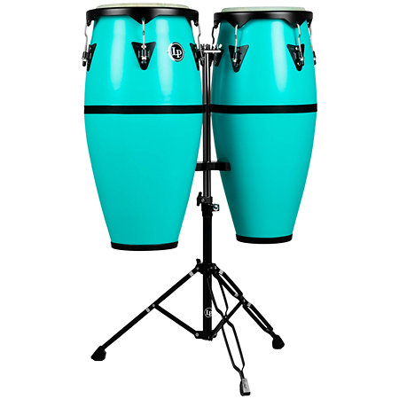 Latin Percussion LP646D-SF Congas Discovery Seafoam (lot de 2)