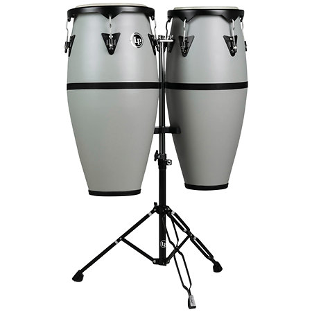 Latin Percussion LP646D-SG Congas Discovery Slate Grey (lot de 2)