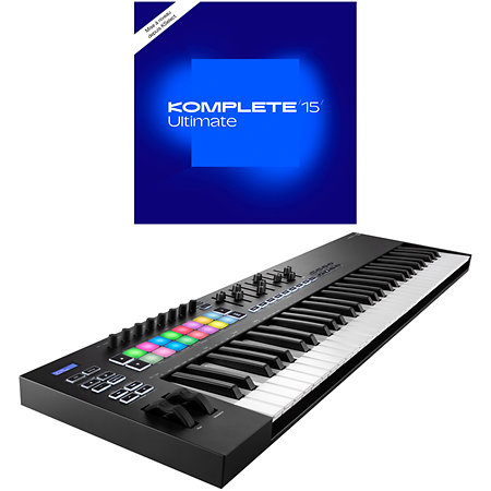 Novation Launchkey 61 MK3 + Komplete 15 Ultimate upgrade