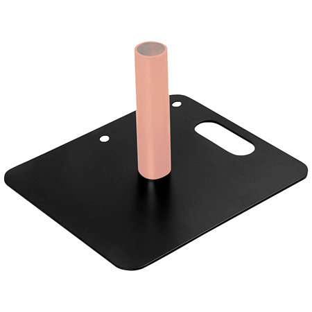 Wentex 89300 Plaque embase Noire 350 x 300 mm