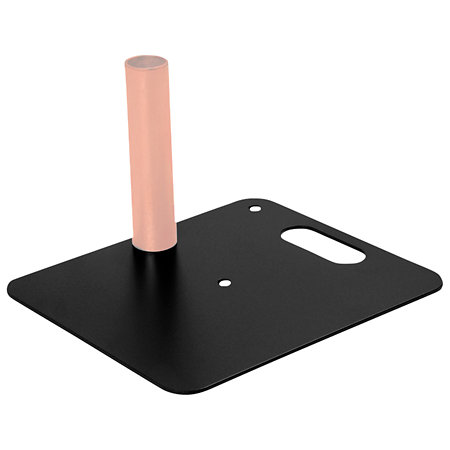 89300 Plaque embase Noire 350 x 300 mm Wentex