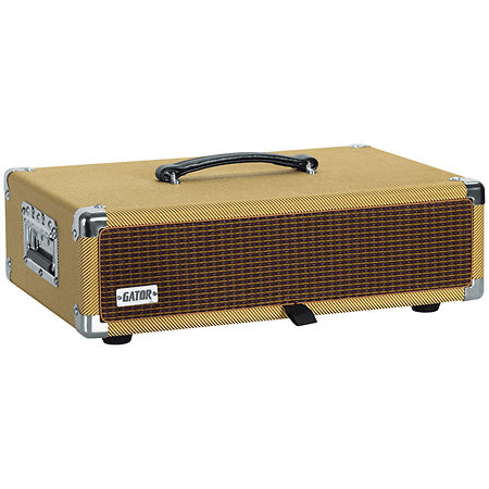 GR-RETRORACK-2TW Vintage Rack case 2U tweed Gator