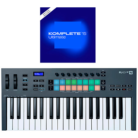 Novation FLkey 37 + Komplete 15 Ultimate upgrade