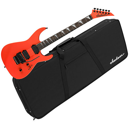 Jackson American Series Soloist SL2MG EB Satin Lambo Orange + Etui