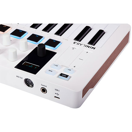MiniLab 3 White + Komplete 15 Ultimate upgrade Arturia