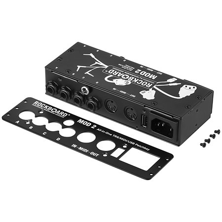 MOD 2 V2 Patchbay TRS MIDI USB Rockboard