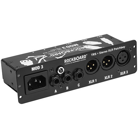 MOD 3 V2 Patchbay XLR TRS Vocalists Rockboard
