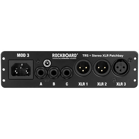 MOD 3 V2 Patchbay XLR TRS Vocalists Rockboard