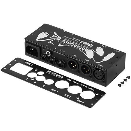 MOD 3 V2 Patchbay XLR TRS Vocalists Rockboard