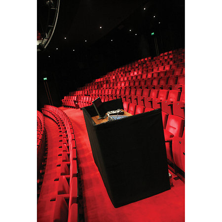 89401 Rideau Noir MGS 280 x 120 cm Wentex