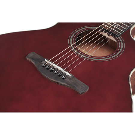 AE100-BUF Burgundy Flat Ibanez