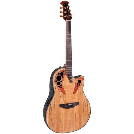 CE44P SM G Celebrity Elite Plus Mid Cutaway Natural Ovation