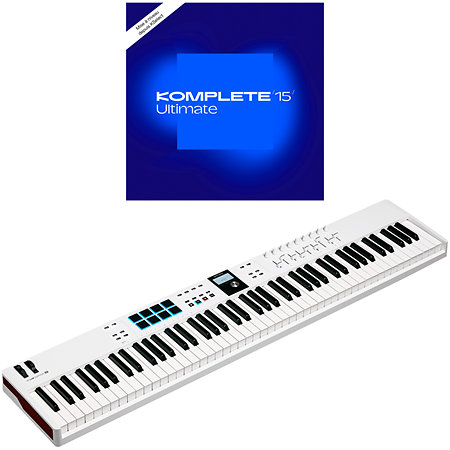 Arturia KeyLab Essential MK3 88 White + Komplete 15 Ultimate upgrade