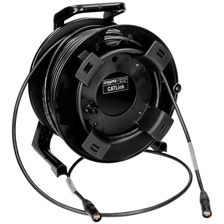 Klotz Câble PUR etherCON-etherCON sur tourret, CAT7, 75m