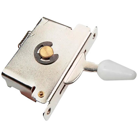 Yellow Parts EZ1187W Sélecteur 3 positions type Telecaster bouton blanc