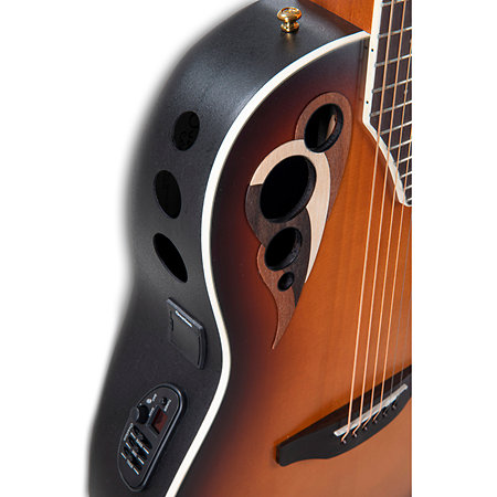 CDX40 1 G Guitar Celebrity Elite Deluxe Deep Contour Vintage Sunburst Satin Ovation