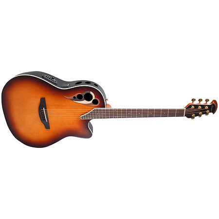 CDX40 1 G Guitar Celebrity Elite Deluxe Deep Contour Vintage Sunburst Satin Ovation
