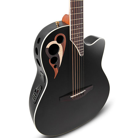 CDX40 5 G Guitar Celebrity Elite Deluxe Deep Contour Black Satin Ovation