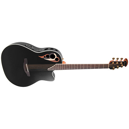 CDX40 5 G Guitar Celebrity Elite Deluxe Deep Contour Black Satin Ovation